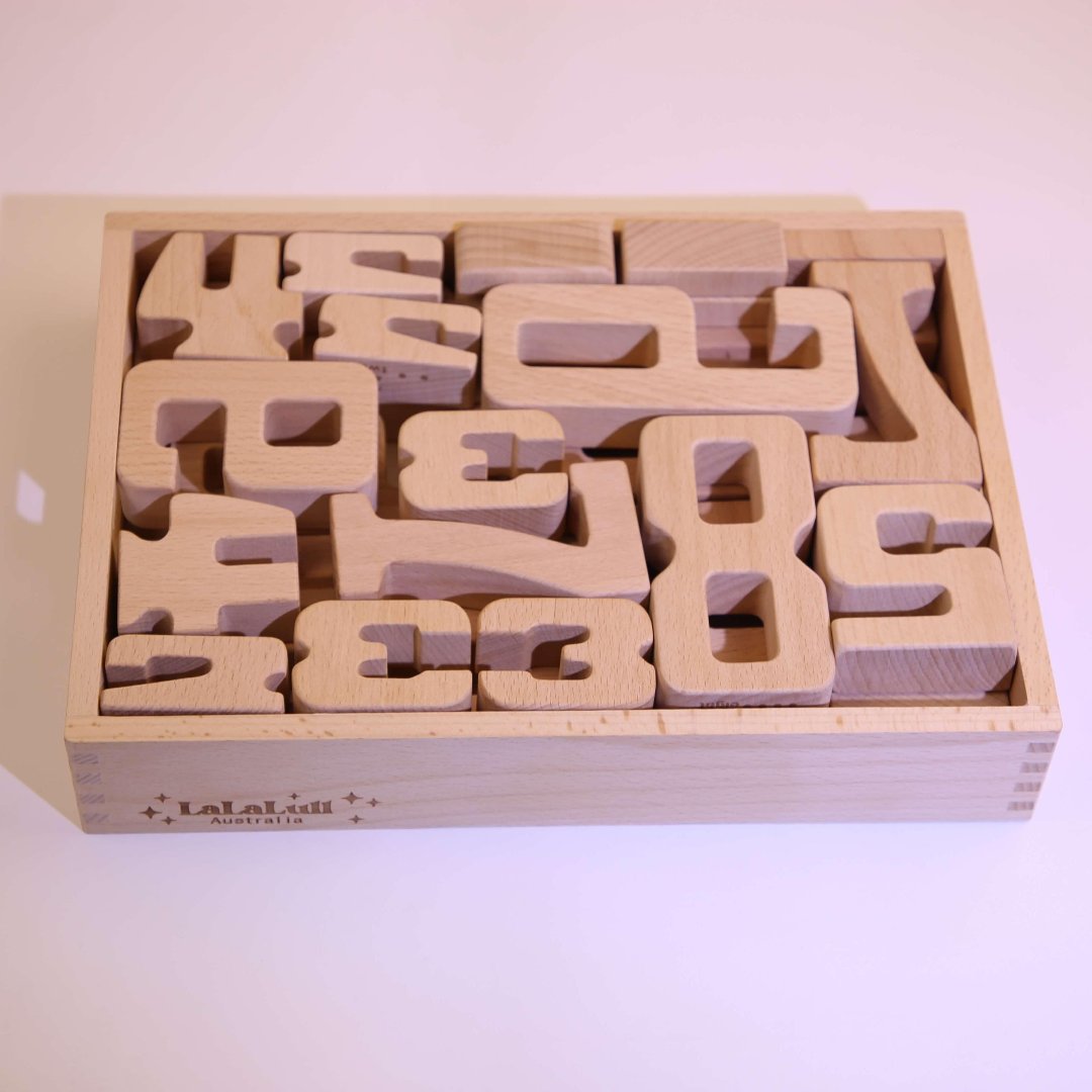 Large Wooden Numbers