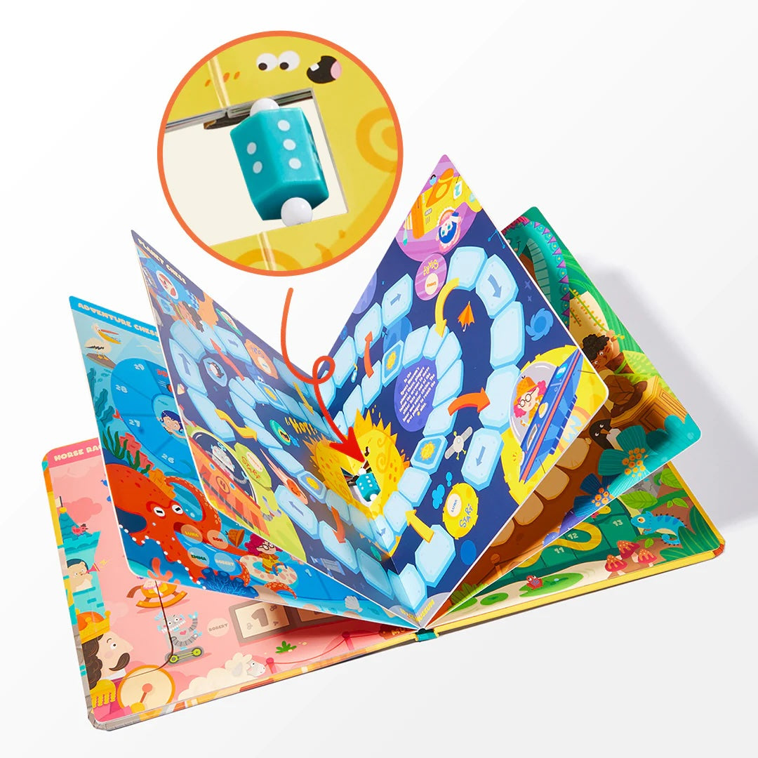 Mideer 6-in-1  Board Game Book: Museum Adventures
