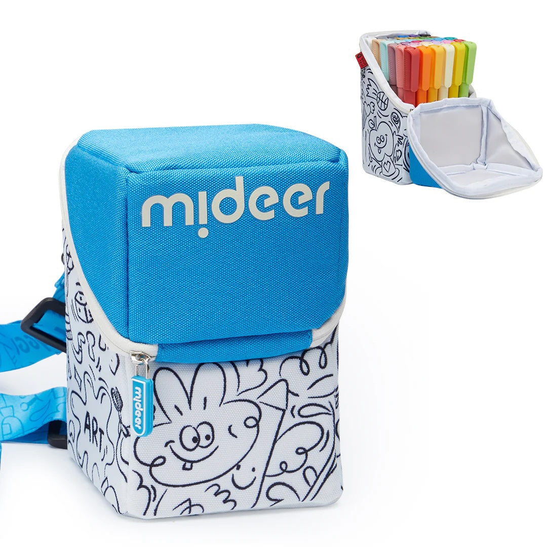 Mideer Acrylic Markers Doodle Pack - Washable Kids Paint Pens (36 Colours)