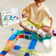 Mideer Racing Track Grooved Magnetic Tiles 115P