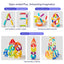 Mideer Rainbow Magnetic Building Stick 100P