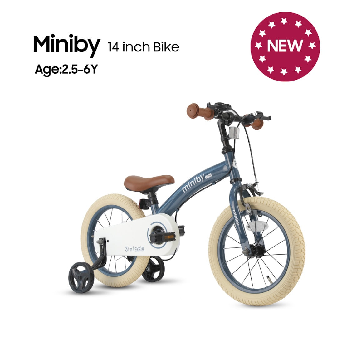 Qplay Miniby 3-in-1 Kids Bike (14 Inch)
