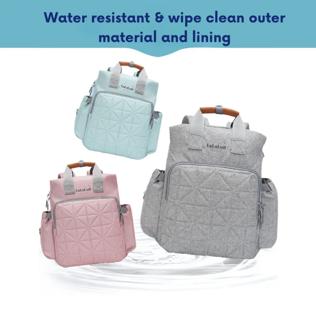 LaLaLull Australia® Nappy Bag Backpack Pink – BabyCoo Aus