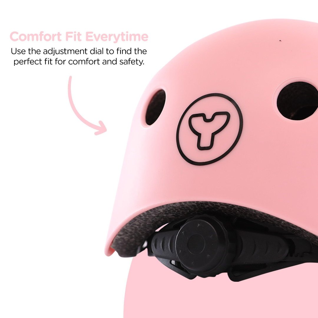 Pink Kids Helmet 