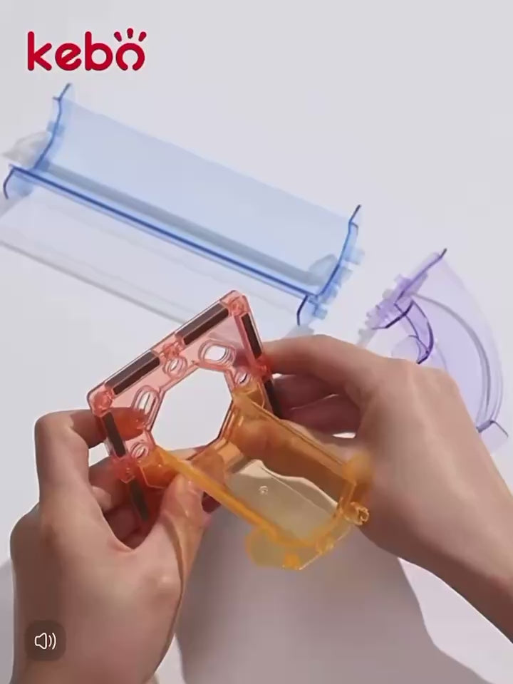 Magnetic Marble Run -208 Pcs – BabyCoo Aus