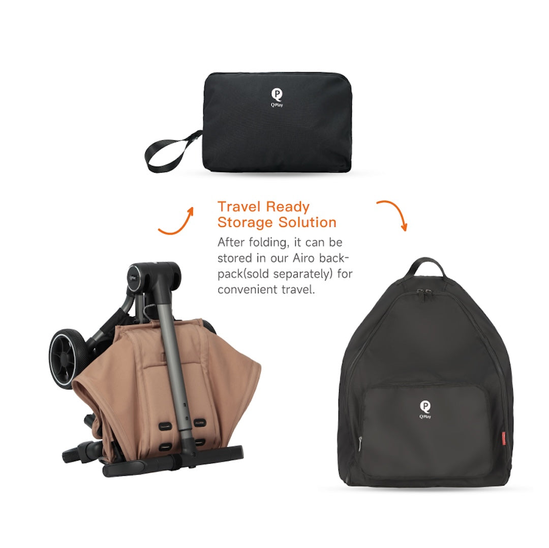 QPlay Airo Stroller Backpack
