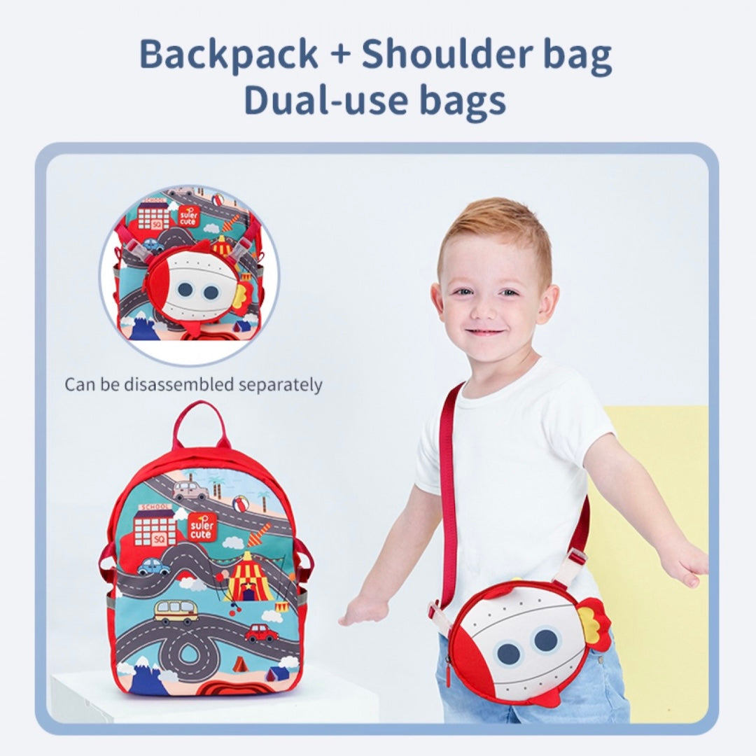 supercute rocket backpack for kids