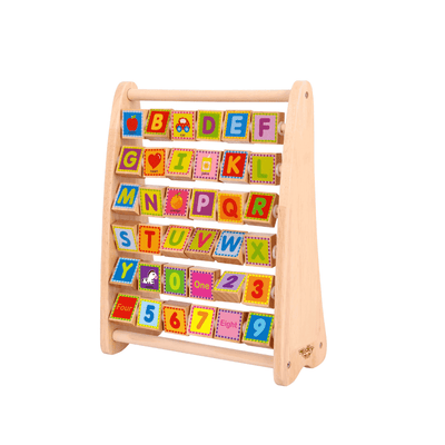 Wooden Alphabet Abacus