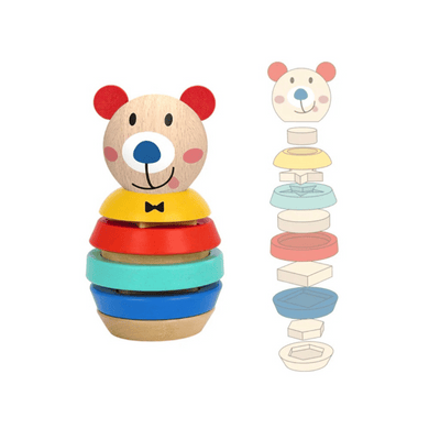 Tooky Toy Wooden Stacking Toy